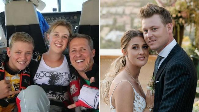 La presenza di Schumacher al matrimonio della figlia