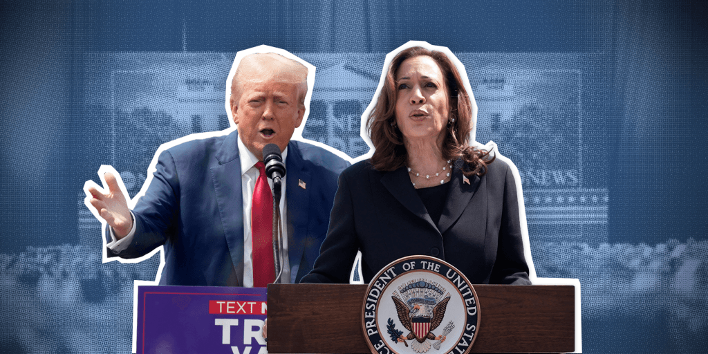 harris sfida trump tra folle numerose e battute pungenti elezioni 2024