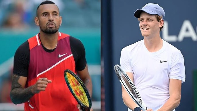 kyrgios vs sinner, non gioco con tennisti non puliti